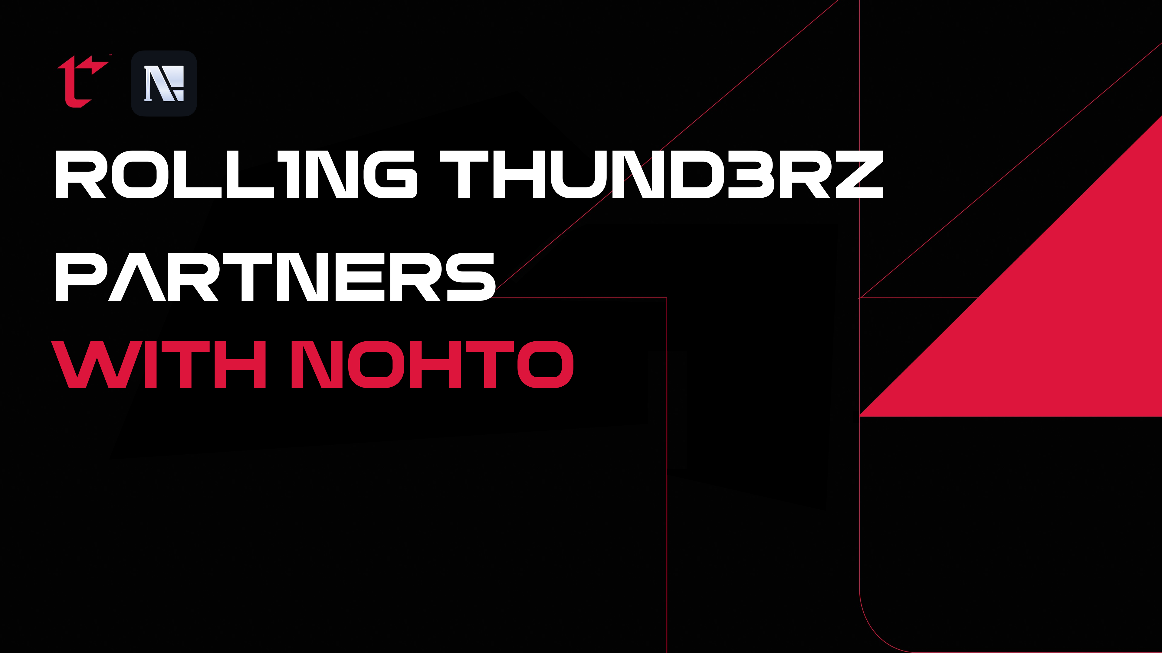 Roll1ng Thund3rz forges groundbreaking partnership with Nohto